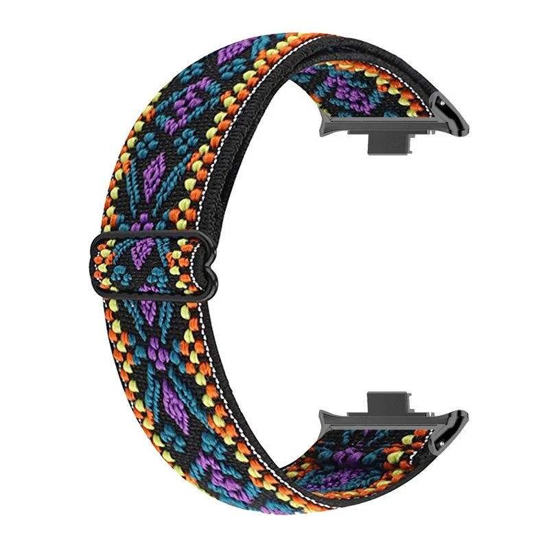 Xiaomi Smart Band 8 Pro Nylon Braided Watch Strap Quick Release Elastic Watch Band