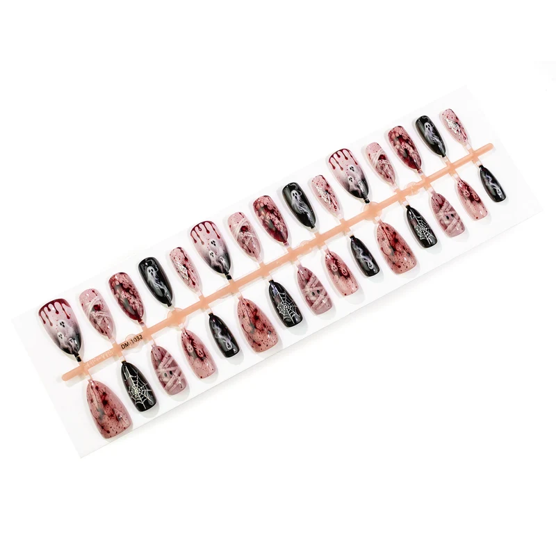 Halloween-Themen Press-On Nagelkunst Set 1790738400