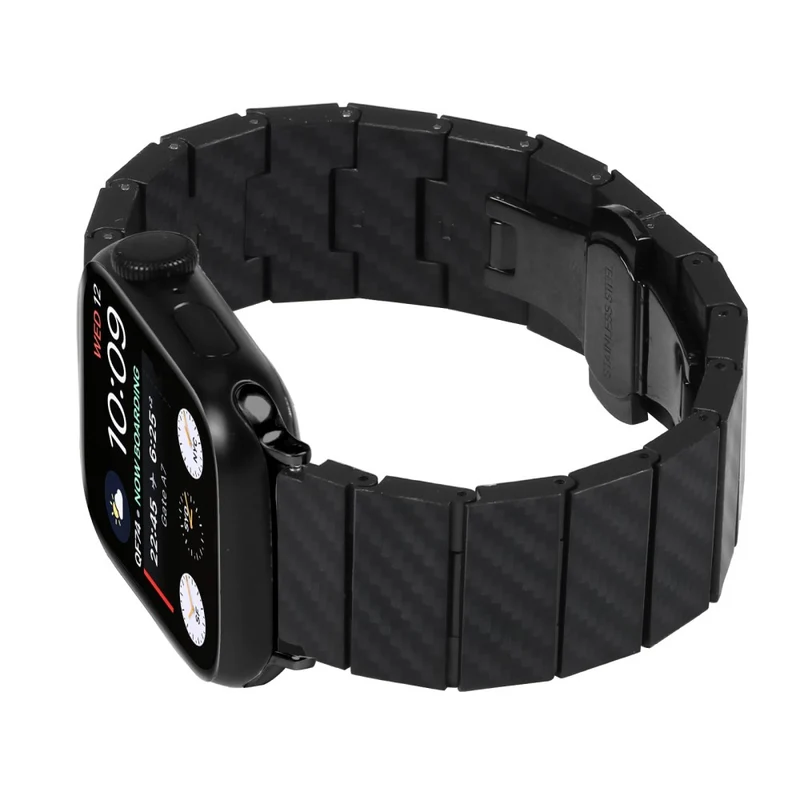 Apple Watch Series 9 / 8 / 7 41mm / 6 / 5 / 4 / SE / SE (2022) / SE (2023) 40mm / 3 / 2 / 1 38mm Metal Strap Jewelry Silver Watchband