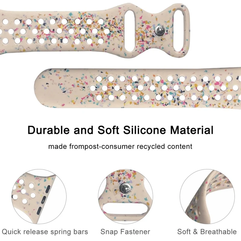 Silicone Band Apple Watch Universal 49mm/45mm/42mm Pattern Watch Strap - Blue Grey