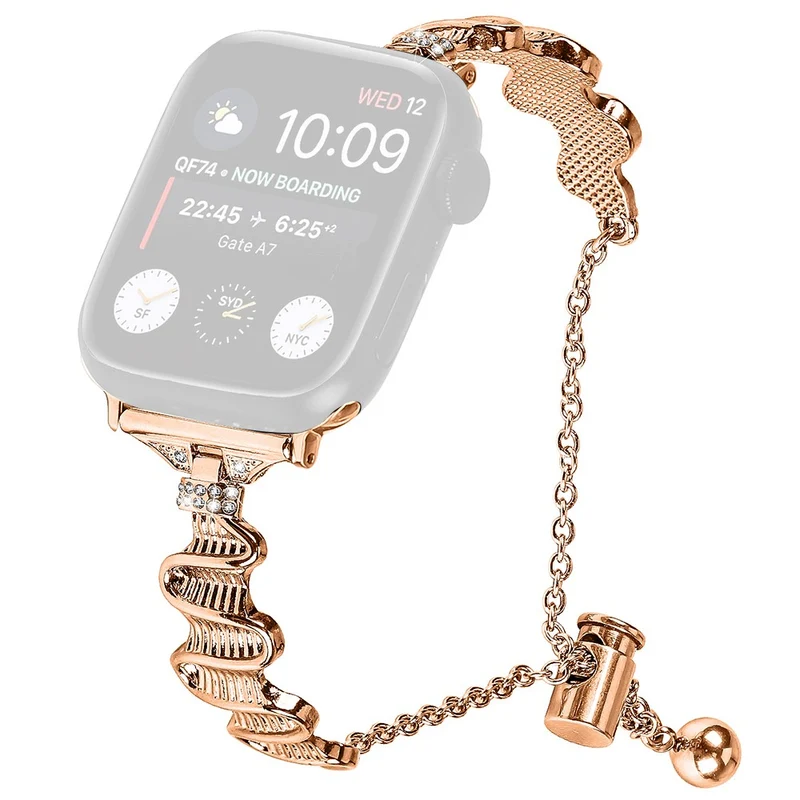 Apple Watch Series 9 / 8 / 7 41mm / 6 / 5 / 4 / SE / SE (2022) / SE (2023) 40mm / 3 / 2 / 1 38mm Alloy Strap Bracelet Watchband
