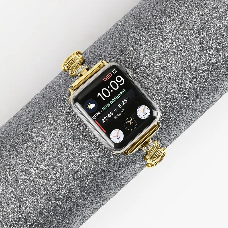 Apple Watch Series 9 / 8 / 7 41mm / 6 / 5 / 4 / SE / SE (2022) / SE (2023) 40mm / 3 / 2 / 1 38mm Alloy Strap Bracelet Watchband