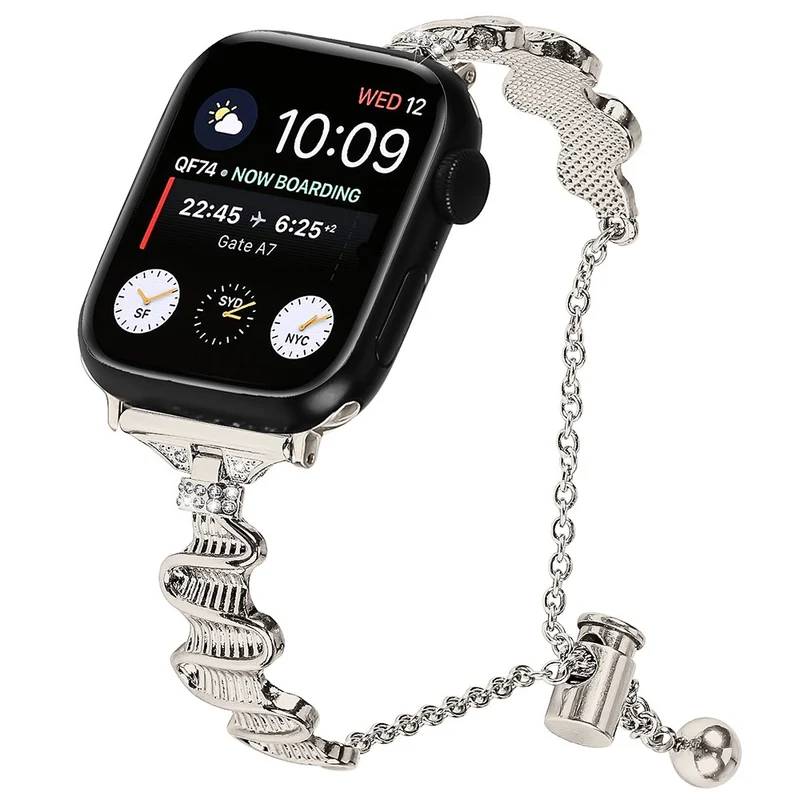 Apple Watch Series 9 / 8 / 7 41mm / 6 / 5 / 4 / SE / SE (2022) / SE (2023) 40mm / 3 / 2 / 1 38mm Alloy Strap Bracelet Watchband