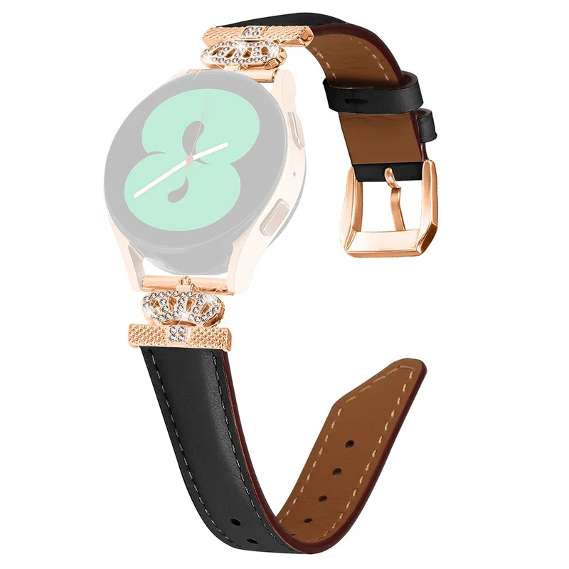 Samsung Galaxy Watch3 41mm / Watch 5 40mm / 44mm Watch Band Rose Gold Buckle 20mm Watch Strap