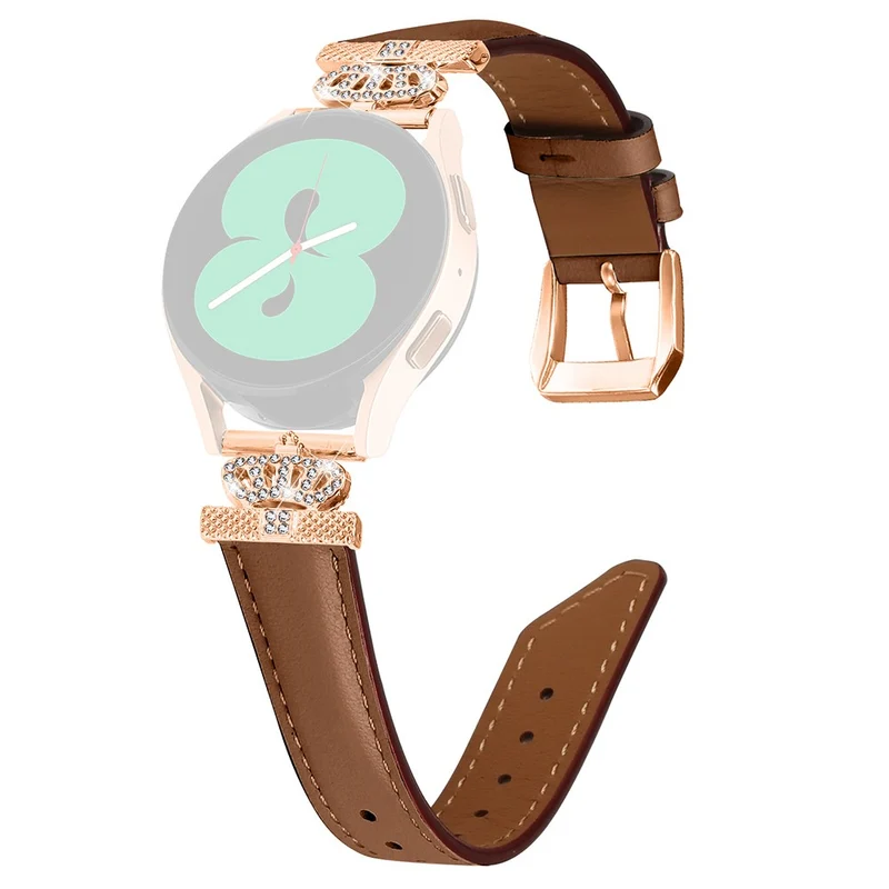 Samsung Galaxy Watch3 41mm / Watch 5 40mm / 44mm Watch Band Rose Gold Buckle 20mm Watch Strap