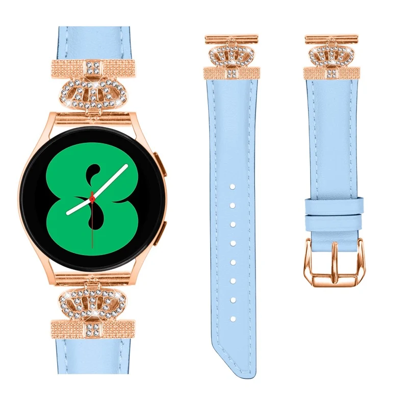 Samsung Galaxy Watch3 41mm / Watch 5 40mm / 44mm Watch Band Rose Gold Buckle 20mm Watch Strap