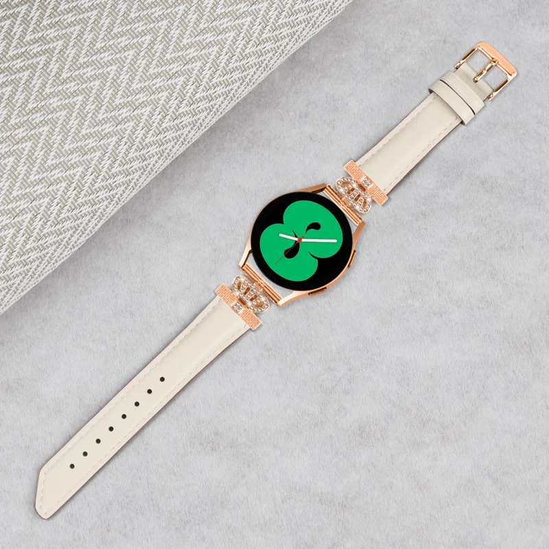 Samsung Galaxy Watch3 41mm / Watch 5 40mm / 44mm Watch Band Rose Gold Buckle 20mm Watch Strap