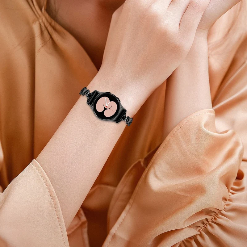 Samsung Galaxy Watch Universal 20mm Watch Band with Connector Alloy Bracelet Strap