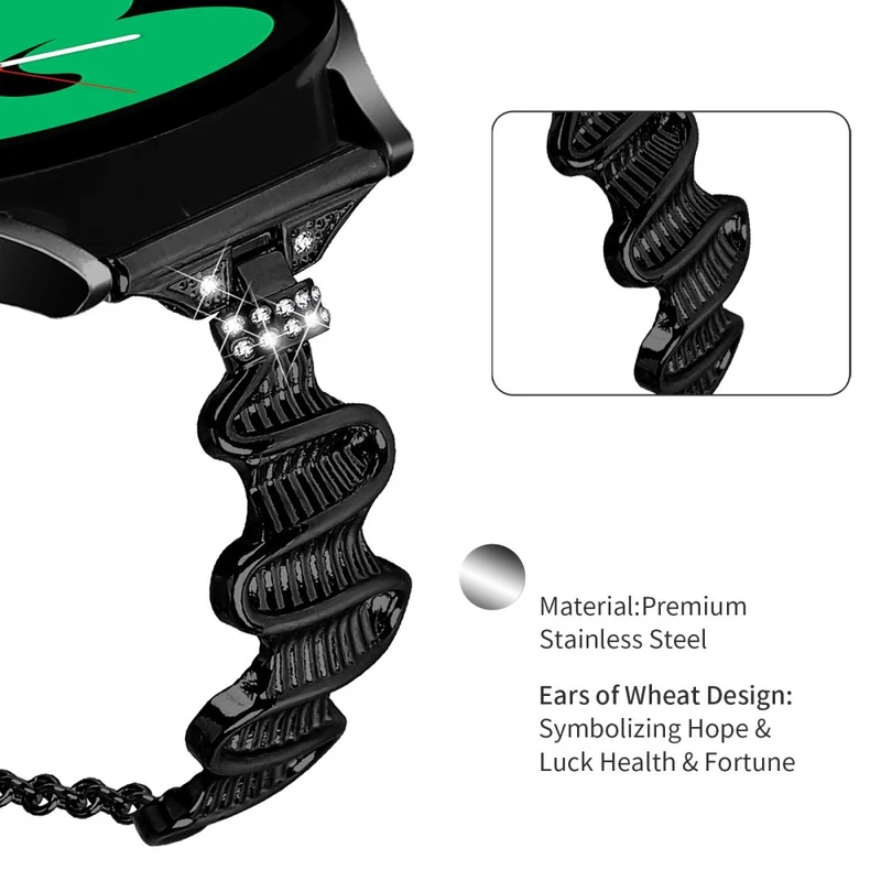 Samsung Galaxy Watch Universal 20mm Watch Band 20mm Alloy Bracelet Strap