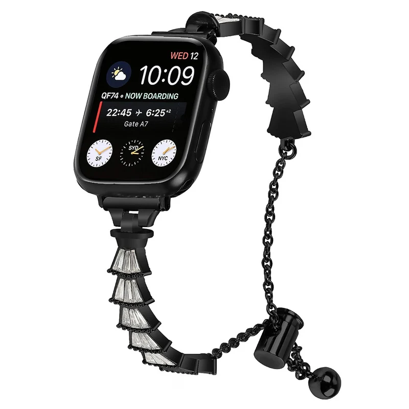 Apple Watch Series 9 / 8 / 7 41mm / 6 / 5 / 4 / SE / SE (2022) / SE (2023) 40mm / 3 / 2 / 1 38mm Wstch Band Jewelry Bracelet Strap