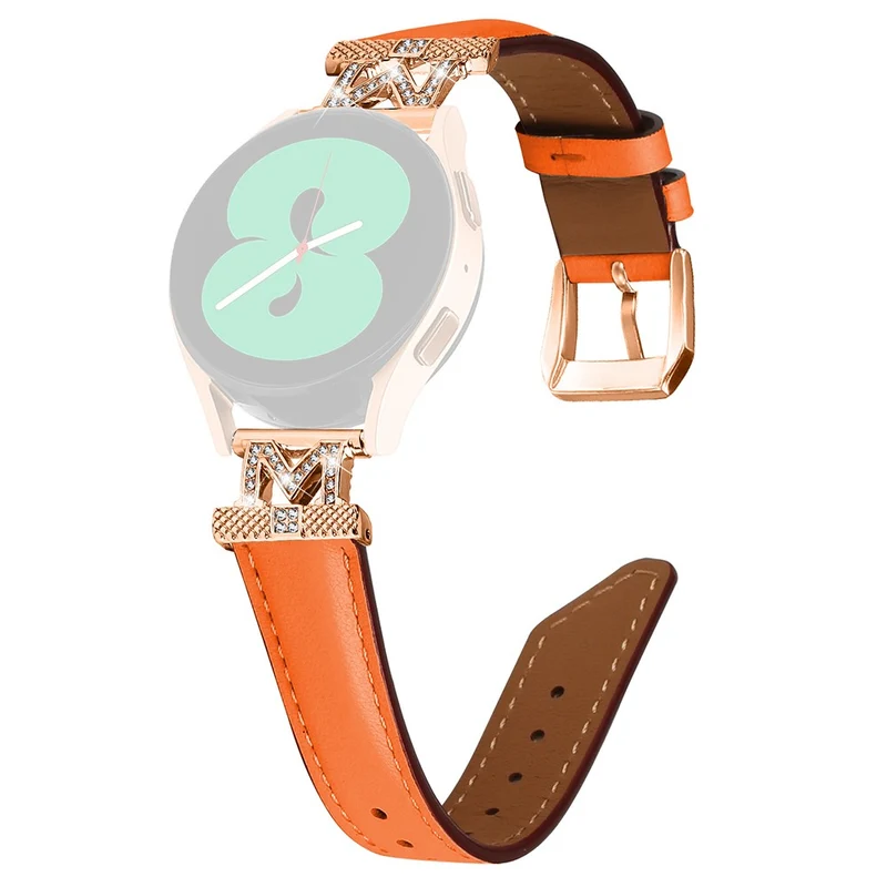 Huami Amazfit Cheetah Pro Replacement Strap with Rose Gold Buckle 20mm M-Shape Connector Watch Band