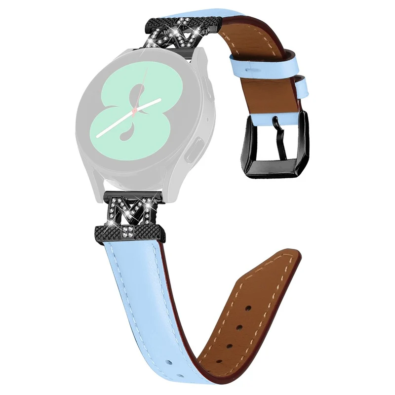 Black Buckle Watch Strap Huami Amazfit Cheetah Pro M-Shape Connector 20mm Watch Band