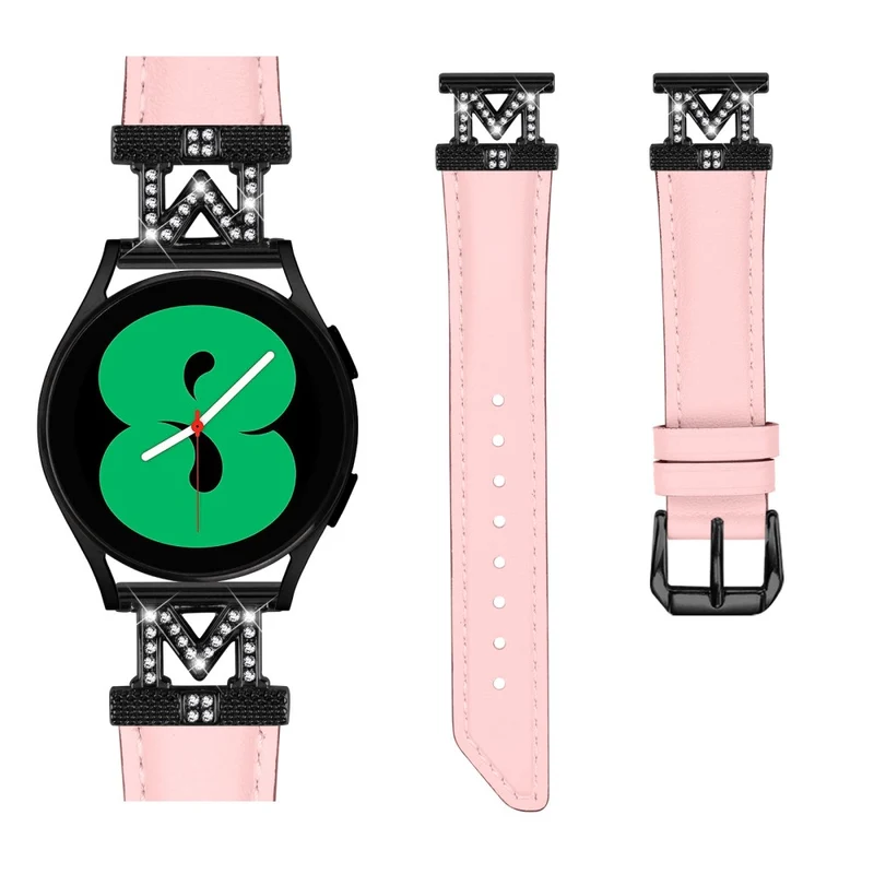 Black Buckle Watch Strap Huami Amazfit Cheetah Pro M-Shape Connector 20mm Watch Band