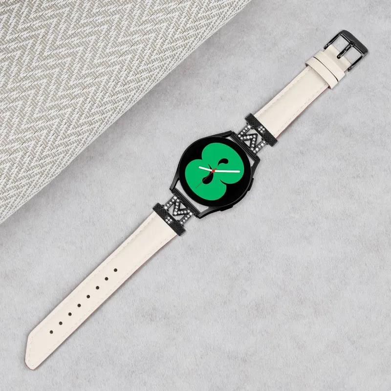Black Buckle Watch Strap Huami Amazfit Cheetah Pro M-Shape Connector 20mm Watch Band