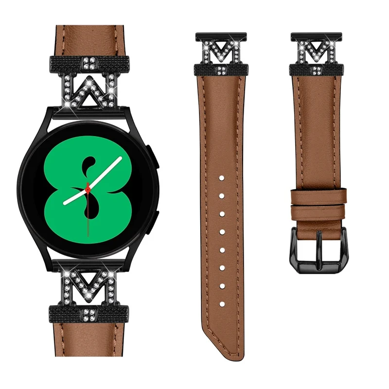 Black Buckle Watch Strap Huami Amazfit Cheetah Pro M-Shape Connector 20mm Watch Band