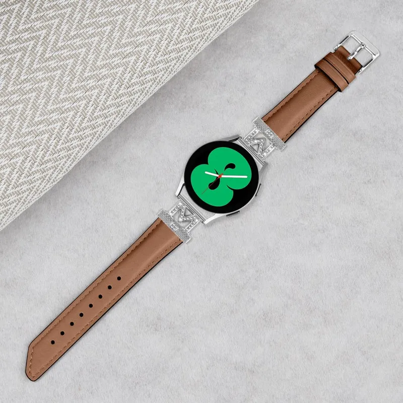 20mm M-Shape Connector Watch Strap Huami Amazfit Cheetah Pro Replacement Watch Band with Silver Buckle