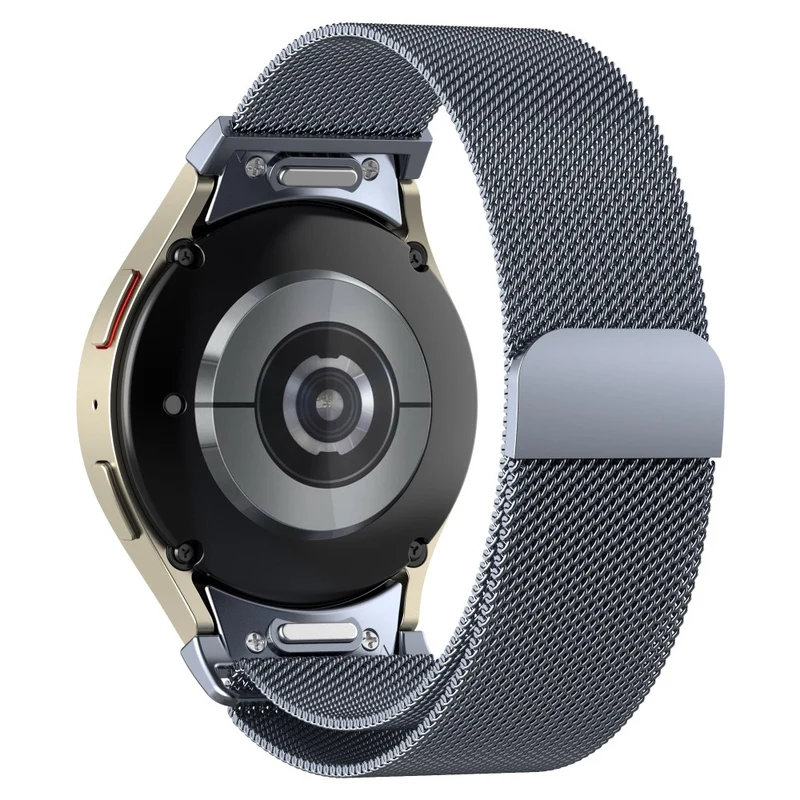 Samsung Galaxy Watch Universal 20mm Stainless Steel Watchband Quick Release Watch Strap - Colorful