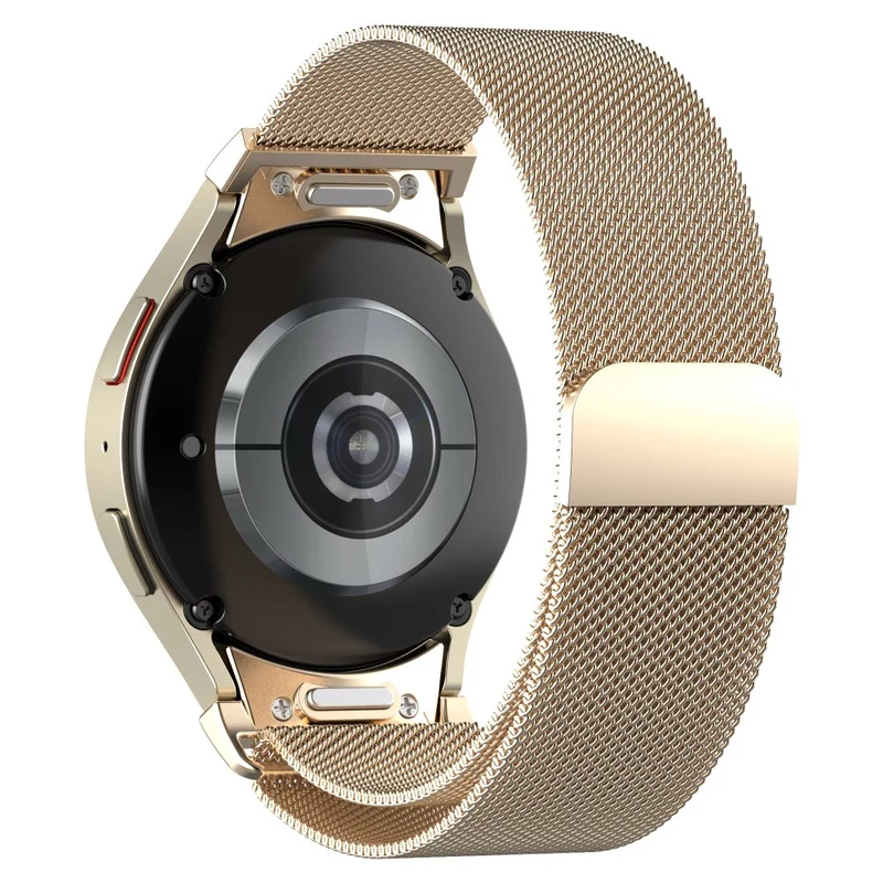 Samsung Galaxy Watch Universal 20mm Stainless Steel Watchband Quick Release Watch Strap - Colorful
