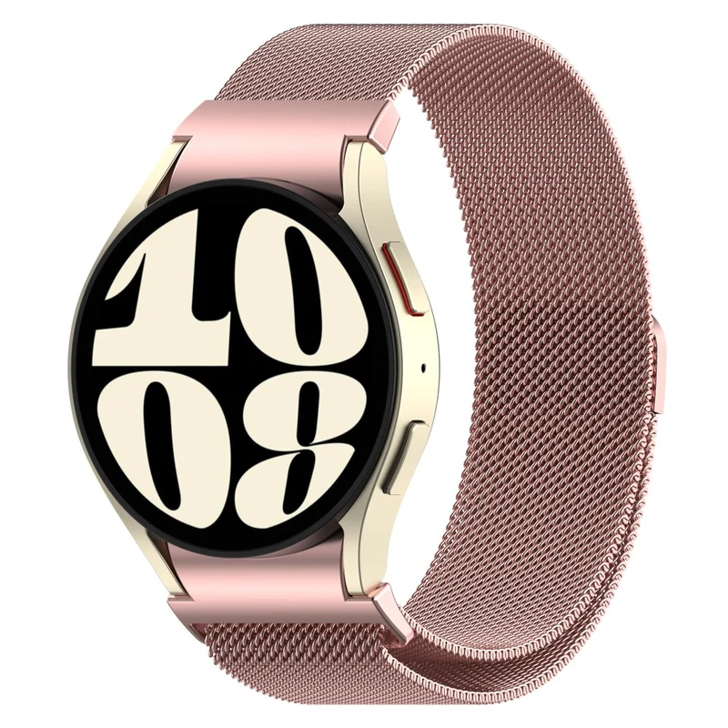 Samsung Galaxy Watch Universal 20mm Stainless Steel Watchband Quick Release Watch Strap - Colorful
