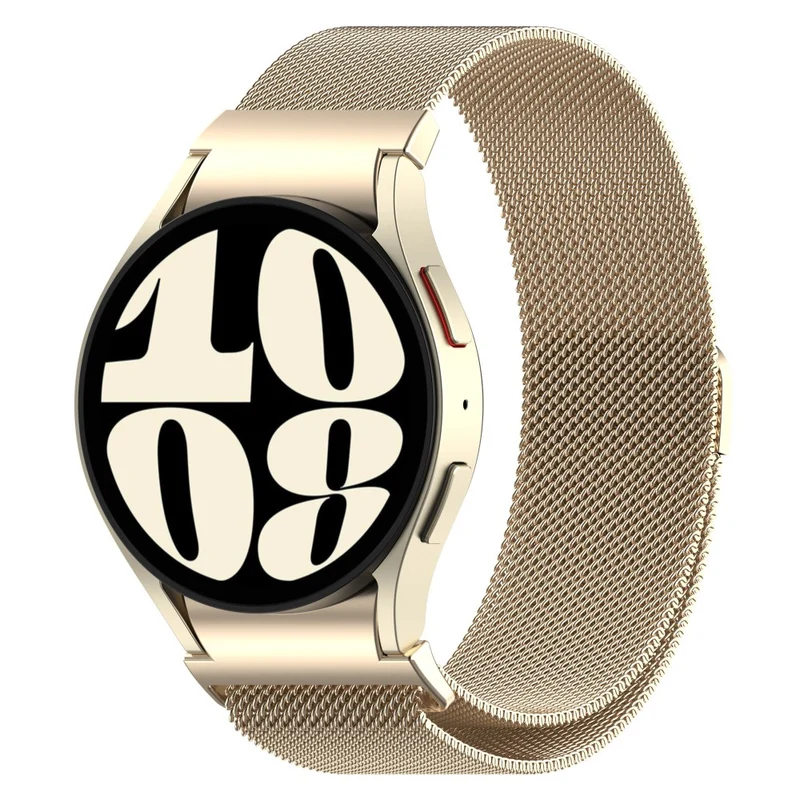 Samsung Galaxy Watch Universal 20mm Stainless Steel Watchband Quick Release Watch Strap - Colorful
