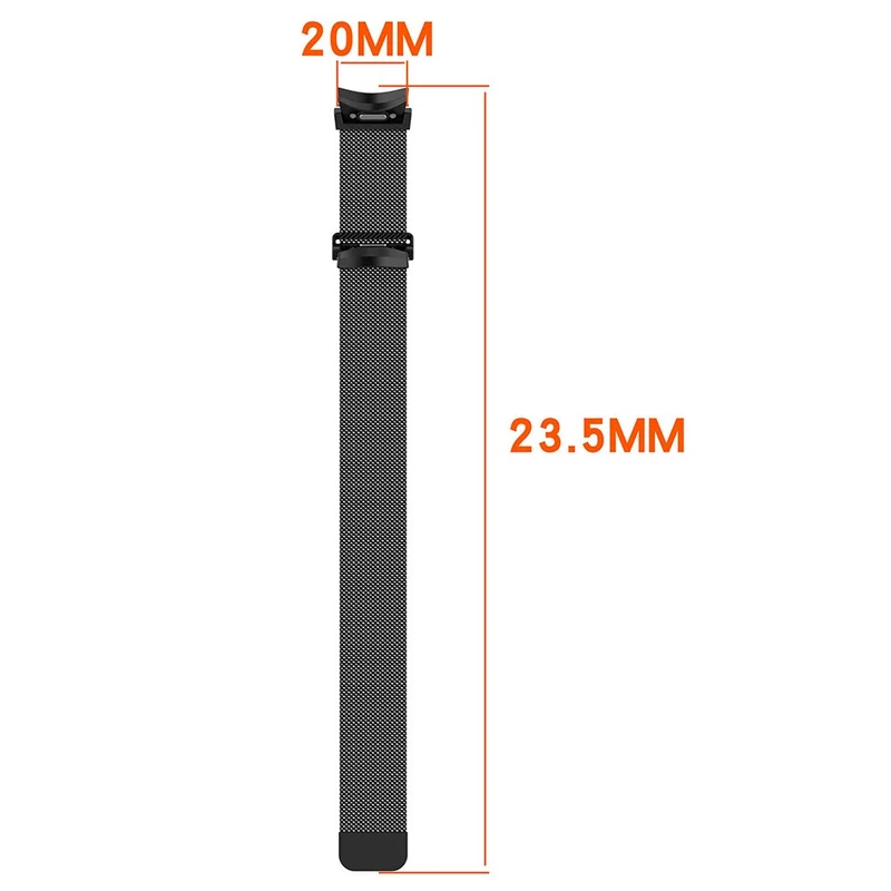 Samsung Galaxy Watch Universal 20mm Replacement Strap Stainless Steel Silver Watch Band