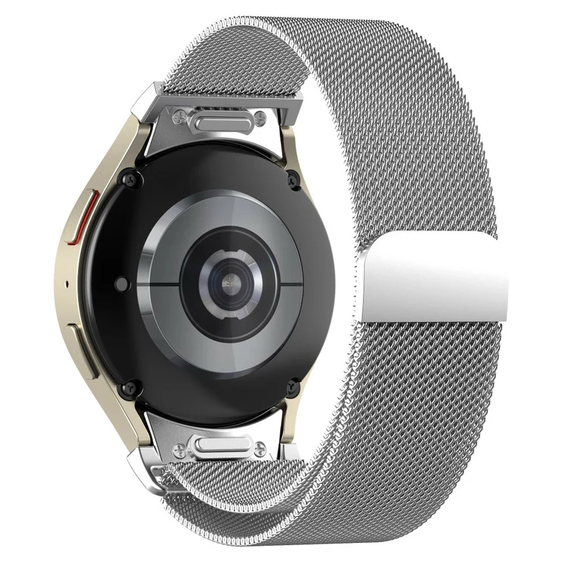 Samsung Galaxy Watch Universal 20mm Replacement Strap Stainless Steel Silver Watch Band