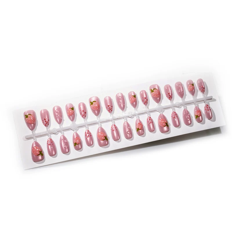 Frucht-Themen Press-On Nagelkunst Set
