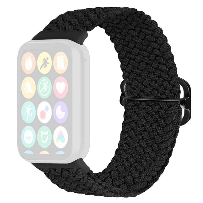 Xiaomi Smart Band 8 Pro Nylon Watch Band Adjustable Woven Strap - Official Rainbow