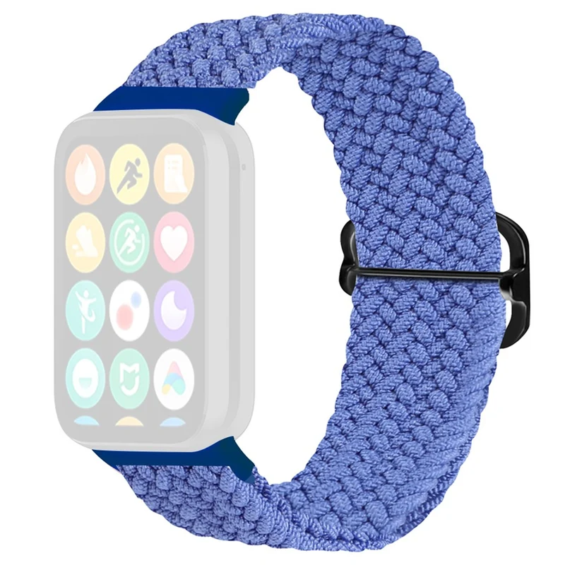 Xiaomi Smart Band 8 Pro Nylon Watch Band Adjustable Woven Strap - Official Rainbow