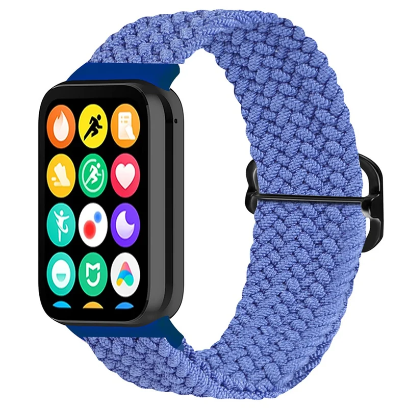 Xiaomi Smart Band 8 Pro Nylon Watch Band Adjustable Woven Strap - Official Rainbow