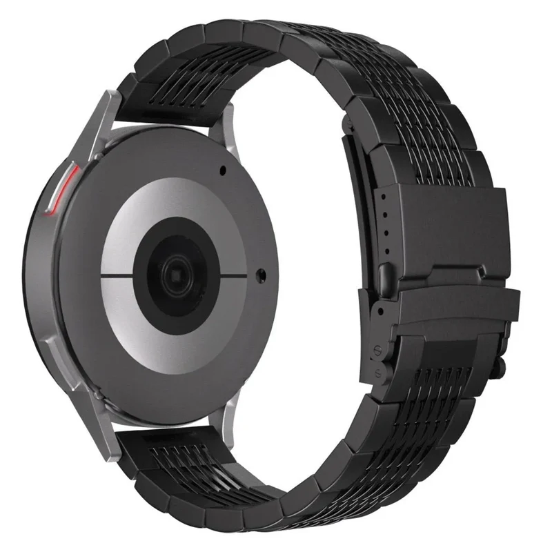 Amazfit Balance 3 Luxus Stahl-Gliederarmband (Schwarz)