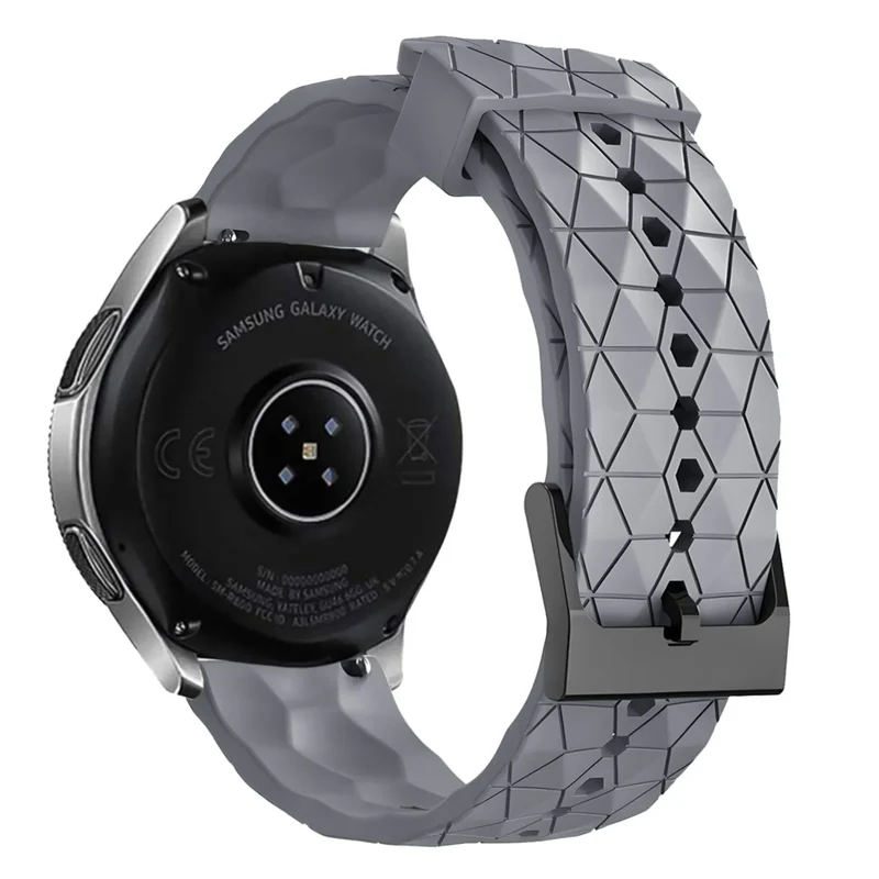 Amazfit Bip Max 'Hexagon' Silikonarmband (Grau)