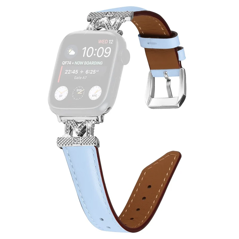 Apple Watch Universal 41mm/40mm/38mm Silver Buckle Watch Band