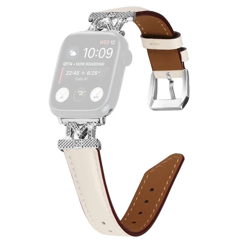 Apple Watch Universal 41mm/40mm/38mm Silver Buckle Watch Band