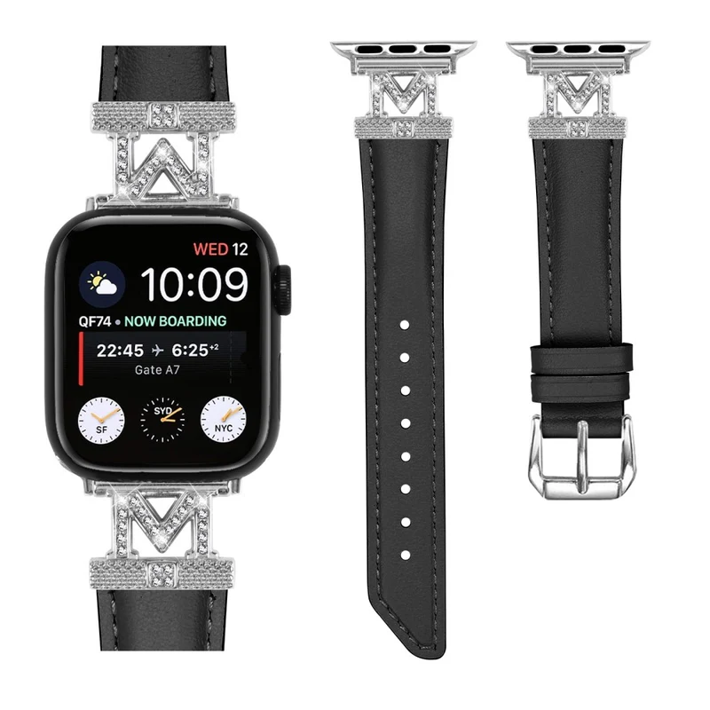 Apple Watch Universal 41mm/40mm/38mm Silver Buckle Watch Band