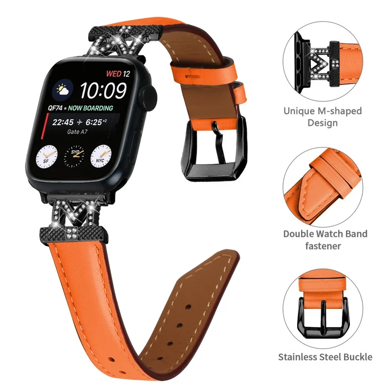 Apple Watch Universal 41mm/40mm/38mm Watch Strap with Black Buckle