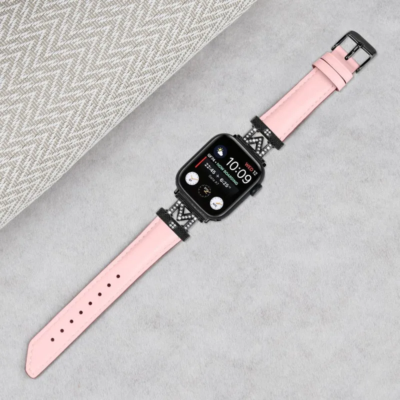 Apple Watch Universal 41mm/40mm/38mm Watch Strap with Black Buckle
