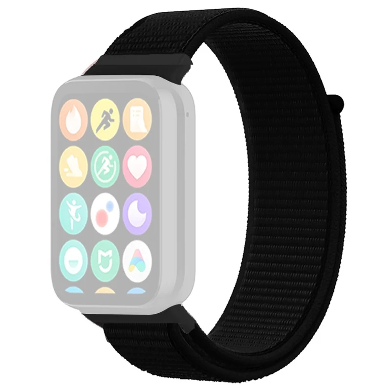 Xiaomi Smart Band 8 Pro / Redmi Watch 4 Nylon Loop Watch Band Breathable Sport Strap - Rainbow