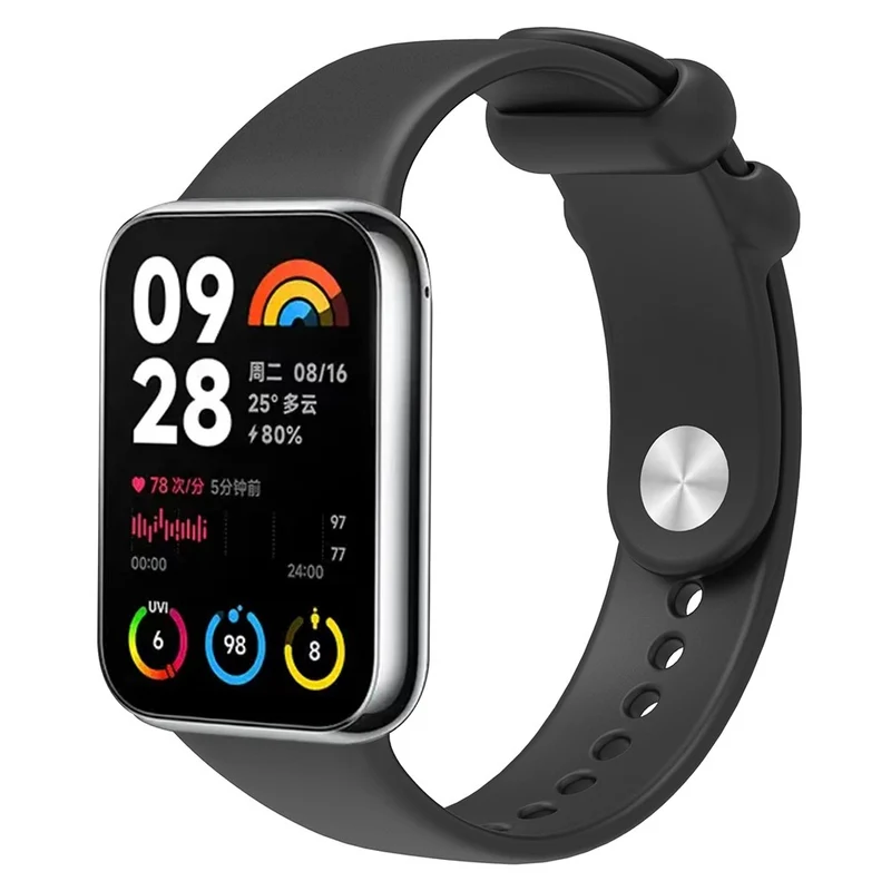 Xiaomi Smart Band 8 Pro / Redmi Watch 4 Watch Strap Silicone Replacement Wristband