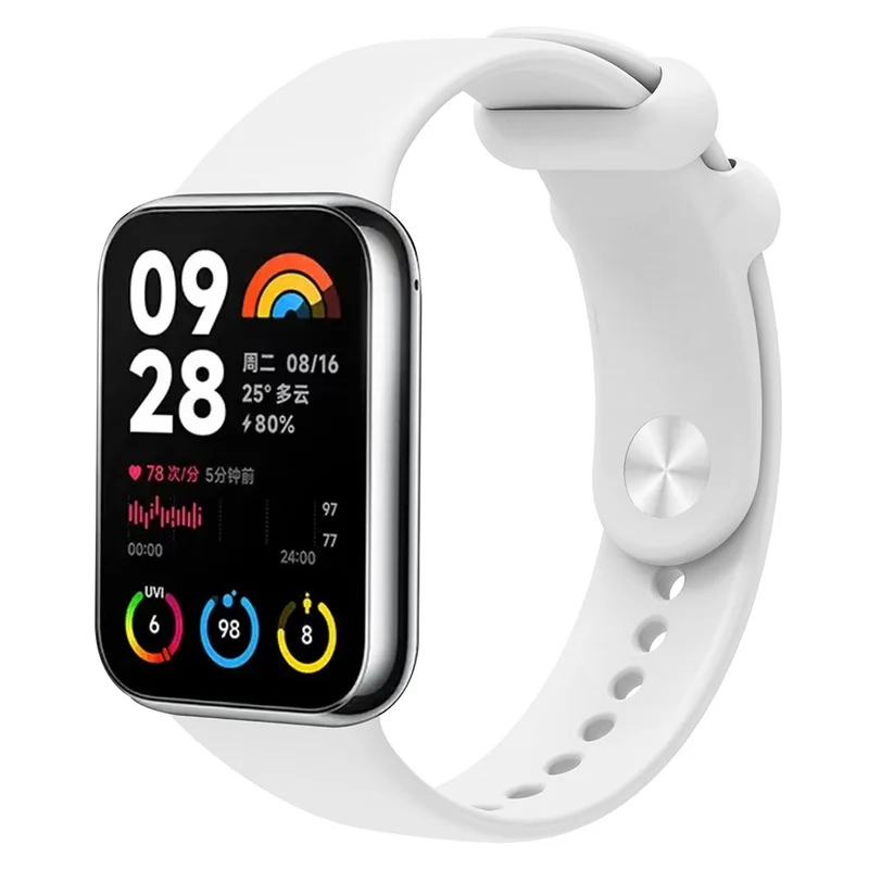 Xiaomi Smart Band 8 Pro / Redmi Watch 4 Watch Strap Silicone Replacement Wristband