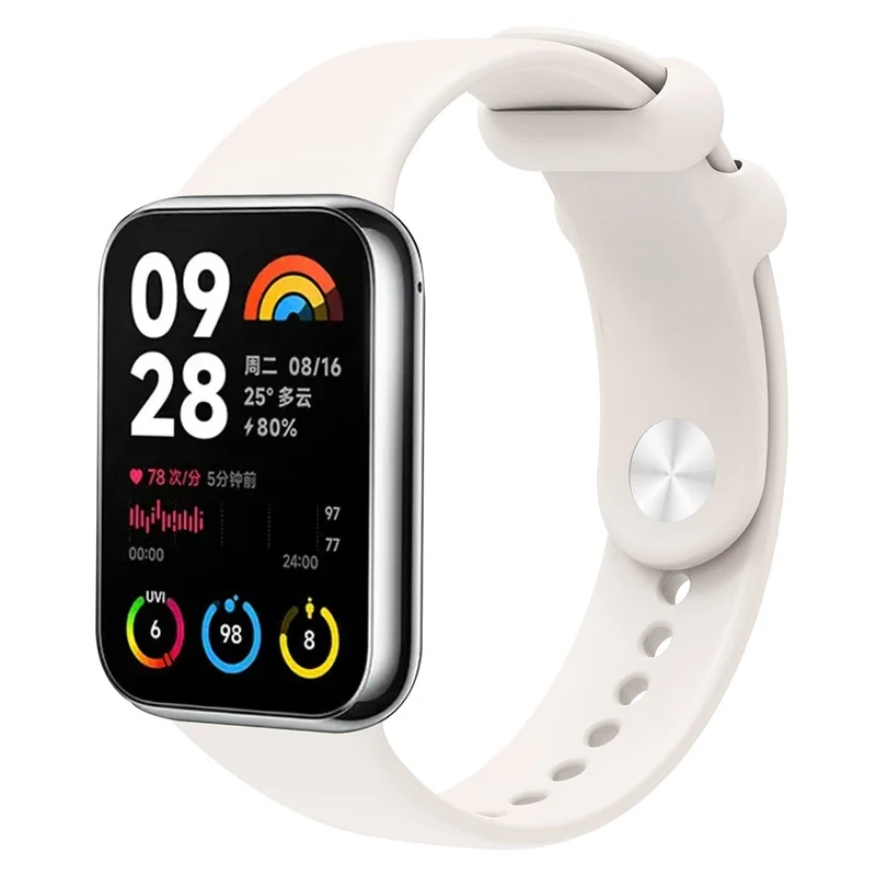 Xiaomi Smart Band 8 Pro / Redmi Watch 4 Watch Strap Silicone Replacement Wristband