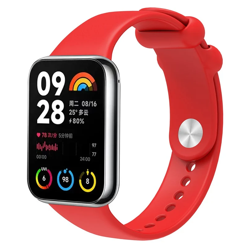 Xiaomi Smart Band 8 Pro / Redmi Watch 4 Watch Strap Silicone Replacement Wristband