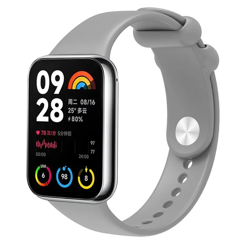 Xiaomi Smart Band 8 Pro / Redmi Watch 4 Watch Strap Silicone Replacement Wristband