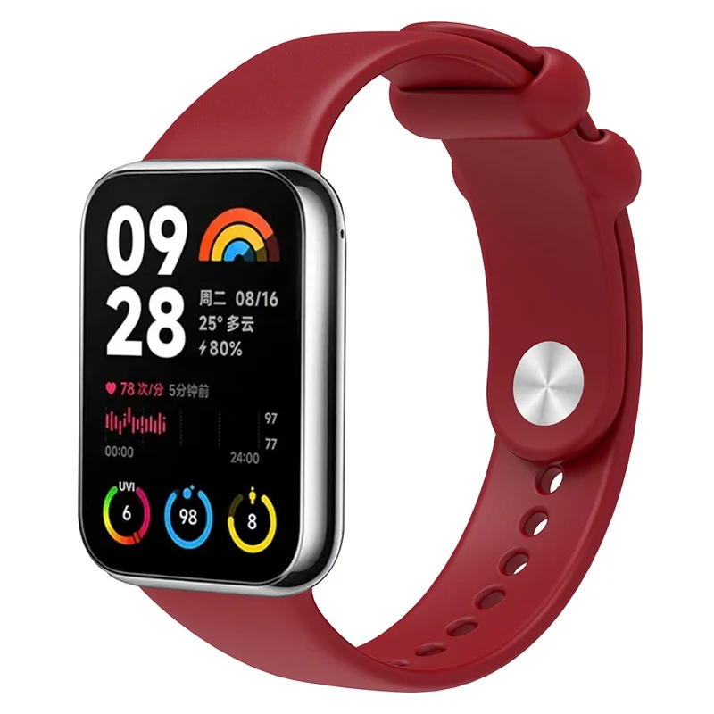 Xiaomi Smart Band 8 Pro / Redmi Watch 4 Watch Strap Silicone Replacement Wristband