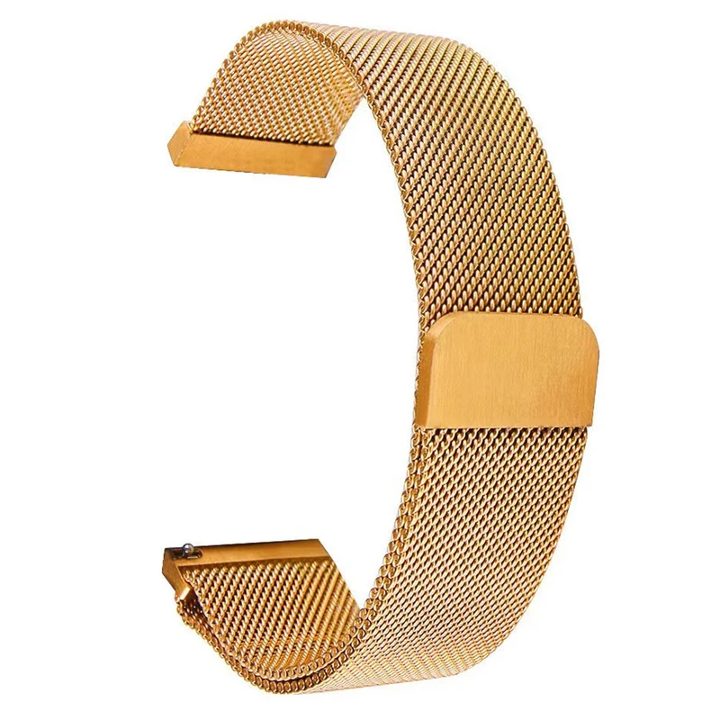 18mm Universal milanese stainless steel strap