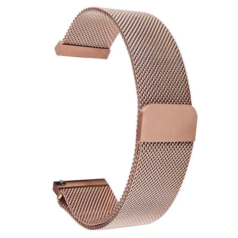 18mm Universal milanese stainless steel strap
