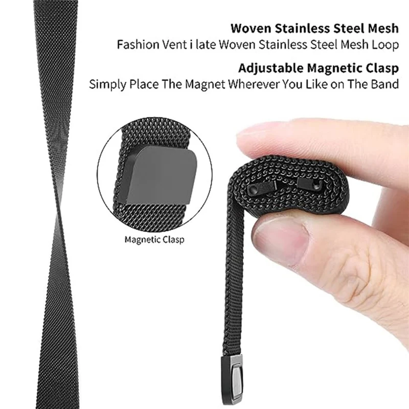 18mm Universal milanese stainless steel strap