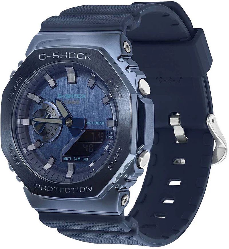 Casio G-Shock GM-2100N-2AER Herrenuhr • Ikonisches Oktagon-Design • Extreme Stoßfestigkeit