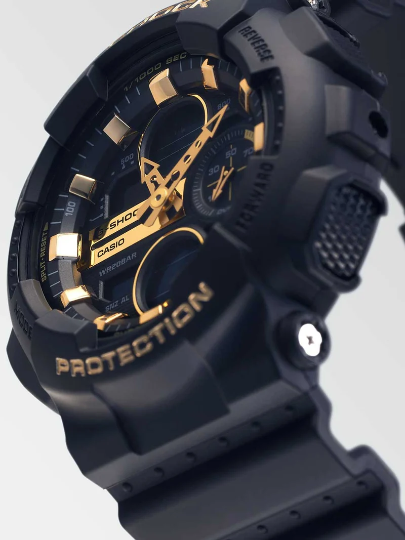 Casio G-Shock GMA-S140M-1AER Damenuhr • Extreme Stoßfestigkeit • 20 Bar Wasserdichtigkeit