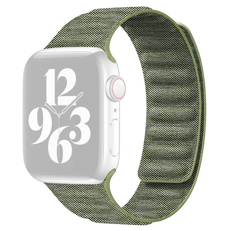 Apple Watch Series 9 41mm denim cloth style strap